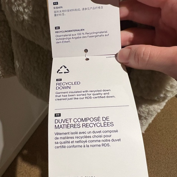 North Face Sherpa Puffer Sz Sm NWT - Picture 8 of 9